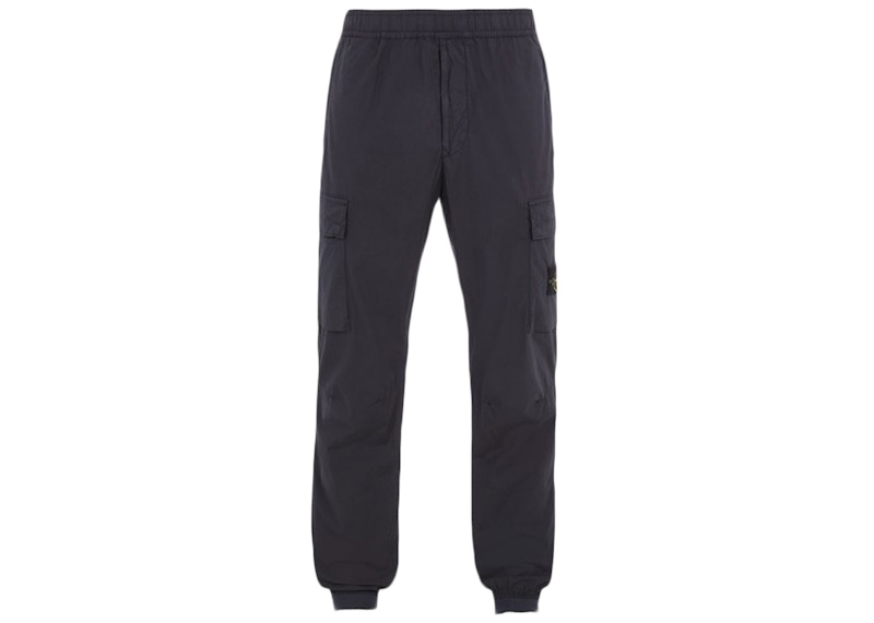 Stone Island Regular Fit Cargo Pants Navy Blue Men's - SS24 - US