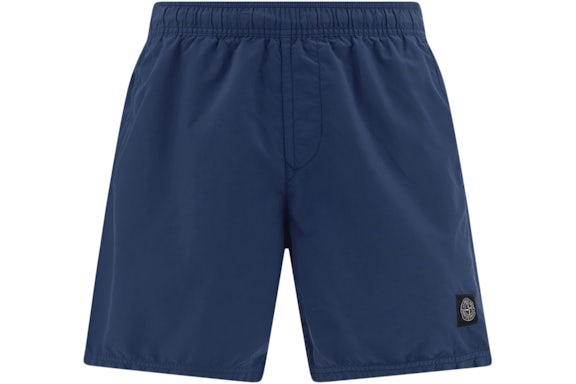 Bañador Stone Island Regular Fit Nylon Azul Oscuro