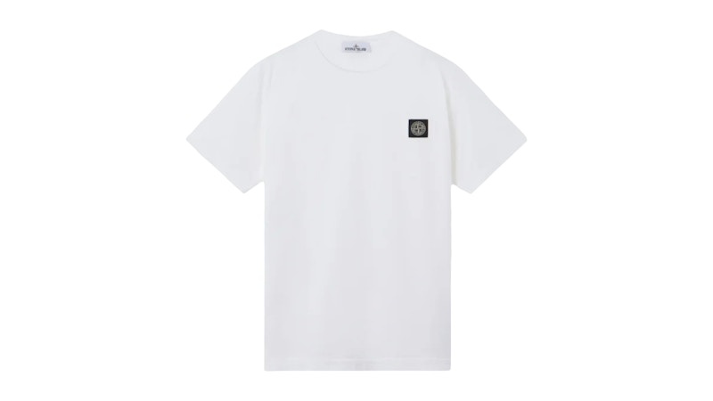 Stone Island S/S Compass Logo T-Shirt White メンズ - SS25 - JP