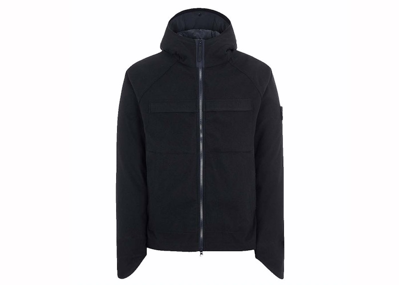 Stone island tank shield ghost piece hooded on sale jacket