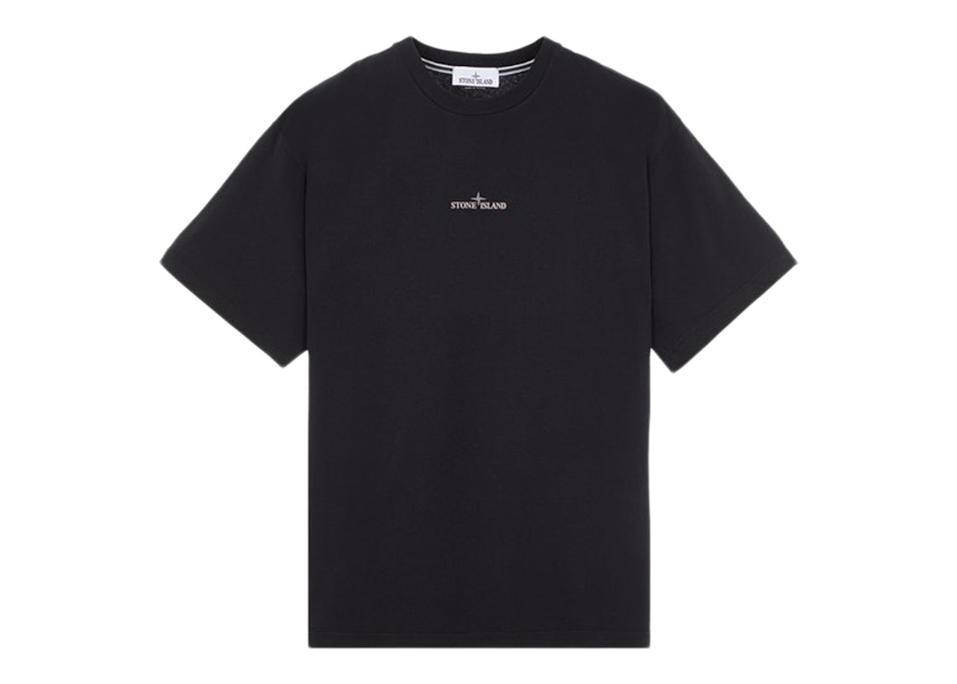 Pre-owned Stone Island Short Sleeve 'camo One' T-shirt Black
