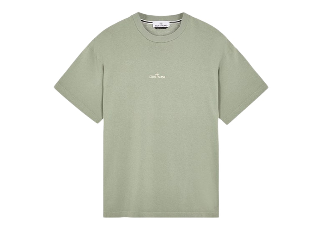 Pre-owned Stone Island Short Sleeve Camo One T-shirt Pistachio