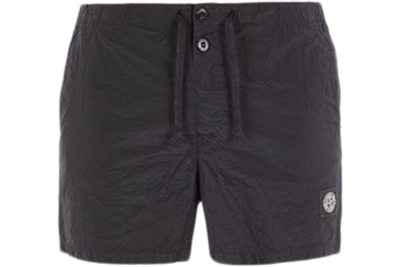 Bañador Stone Island Slim Fit Metal Nylon Negro