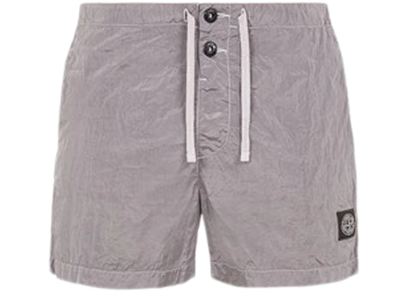 Stone Island Slim Fit Metal Nylon Swim Trunks Dust Men's - SS24 - US