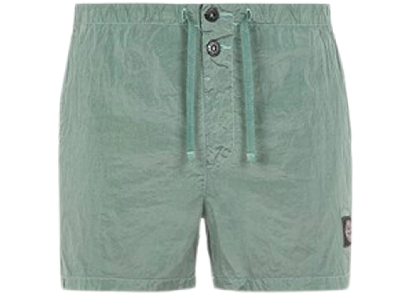 Stone Island Slim Fit Metal Nylon Swim Trunks Light Green Men's - SS24 - US