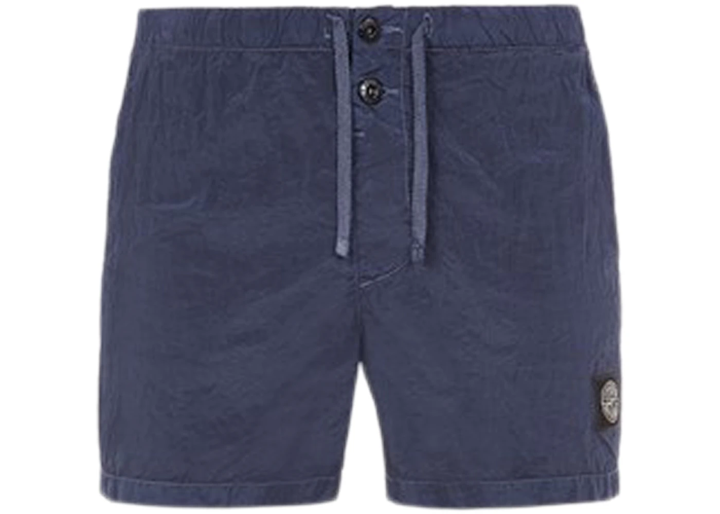 Stone Island Slim Fit Metal Nylon Swim Trunks Navy Blue Men's - SS24 - US