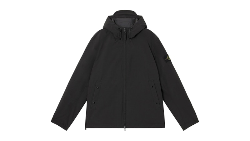 Chaqueta Stone Island Soft Shell-R E.Dye Technology Primaloft 4100086 negra