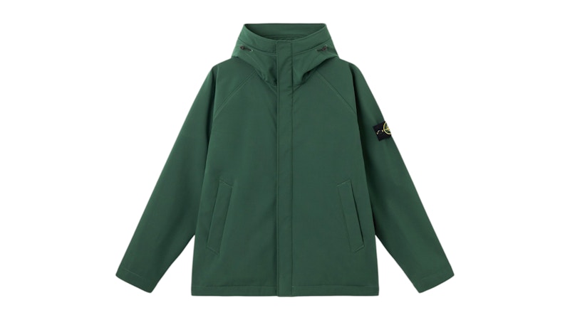 Stone Island Soft Shell-R E.Dye Technology Recycled Polyester Q100010 Parka Juniper