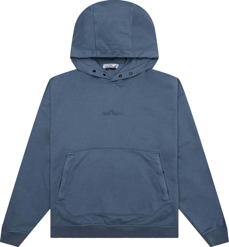 Stone Island blue prospective grey sweatshirt