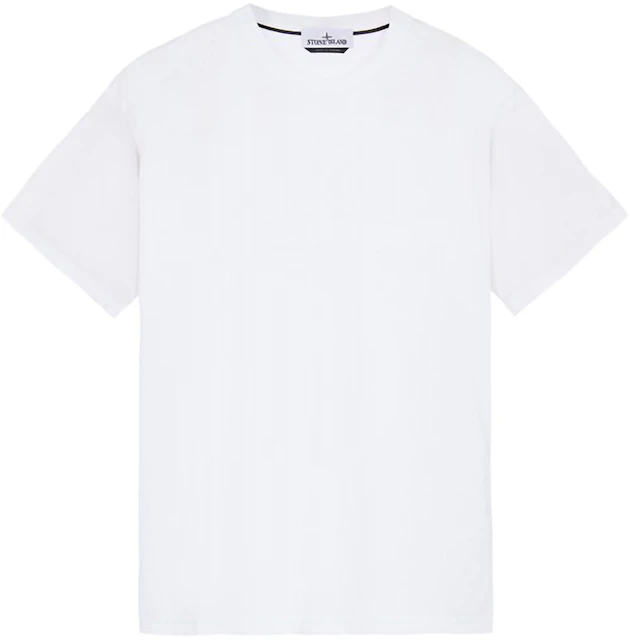Stone Island Tonal Logo T-shirt White - FW22 - FR