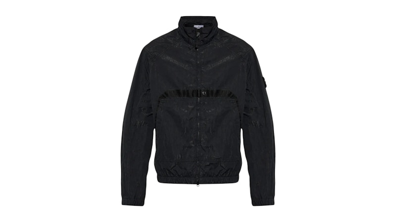 Stone Island Warp Rib Nylon-TC Jacket Black
