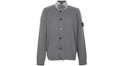 Stone Island Zip Up Cardigan Gray