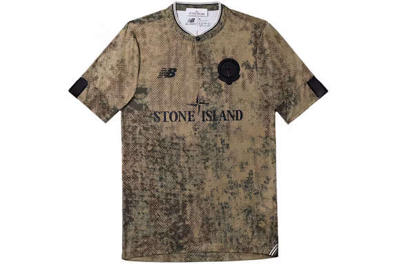 Stone Island x New Balance M01NA In Motion Archival Football Shirt 'Camouflage'