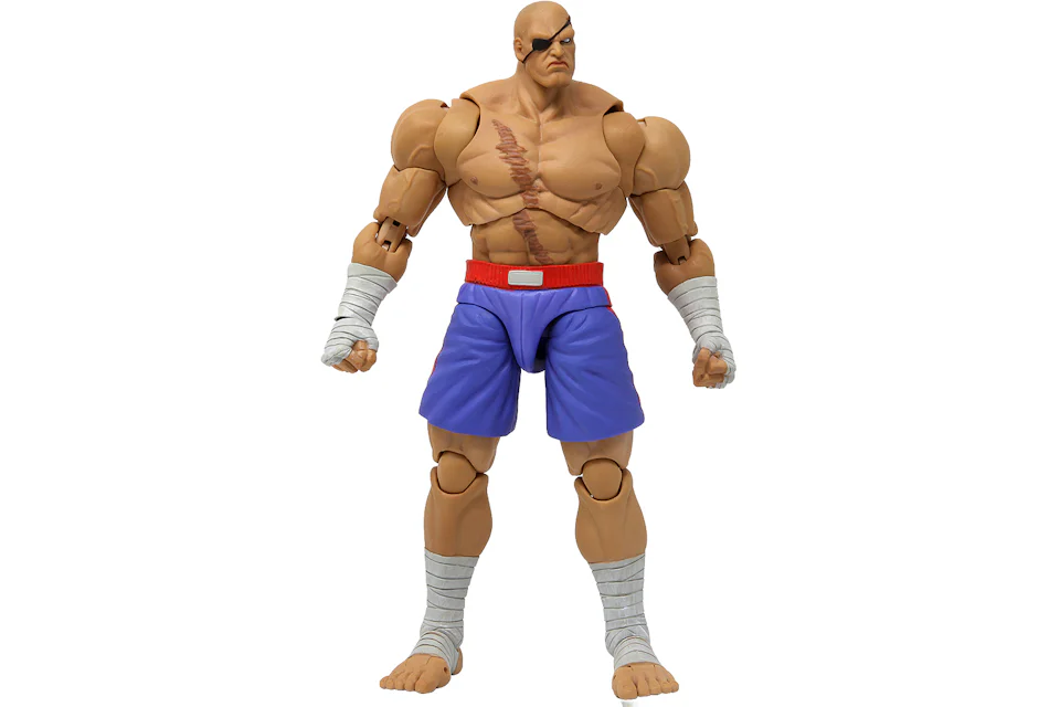 Storm Collectibles Street Fighter II The Final Challengers Sagat 1/12 Scale Action Figure Brown