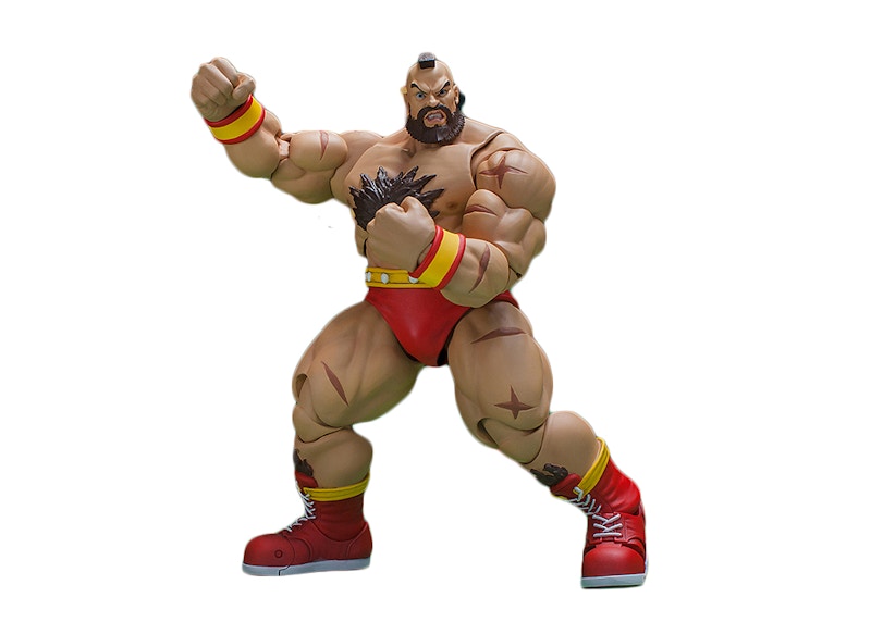 Storm Collectibles Ultimate Street Fighter II The Final Challenger Zangief  Action Figure Tan