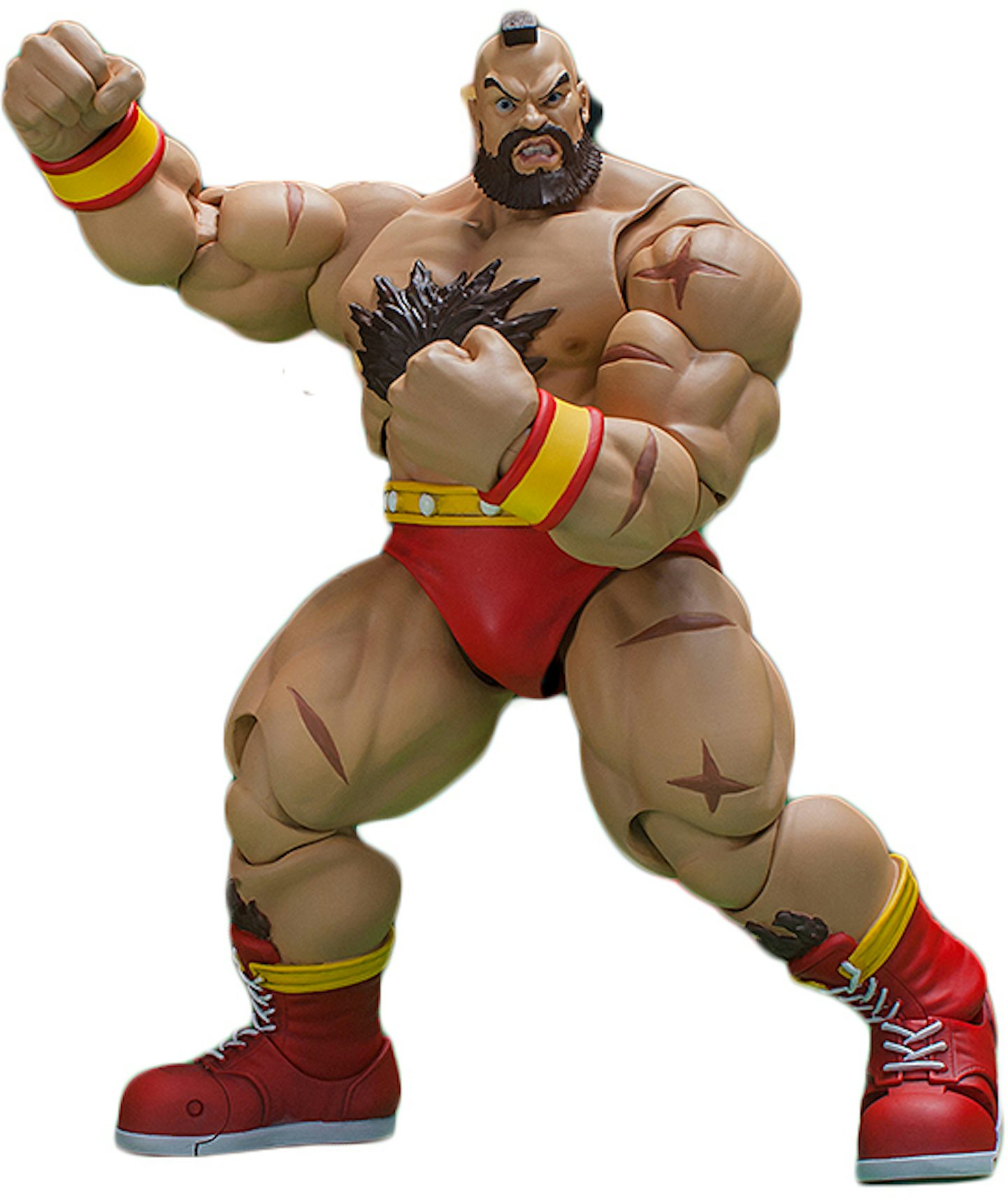 Storm Collectibles Ultimate Street Fighter II The Final Challenger Zangief  Action Figure Tan