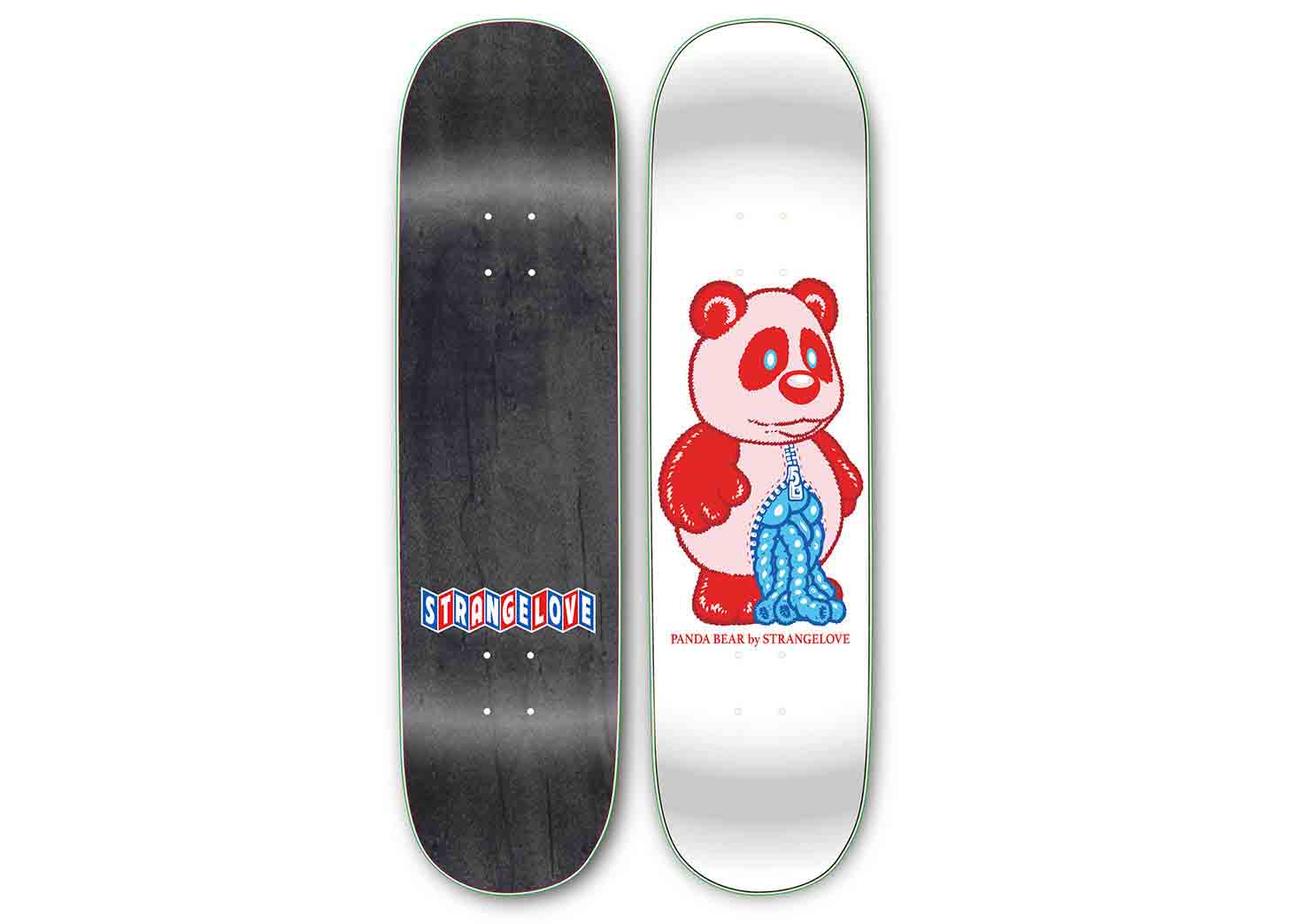 StrangeLove Panda 8.25 Skateboard Deck White - SS22 - JP