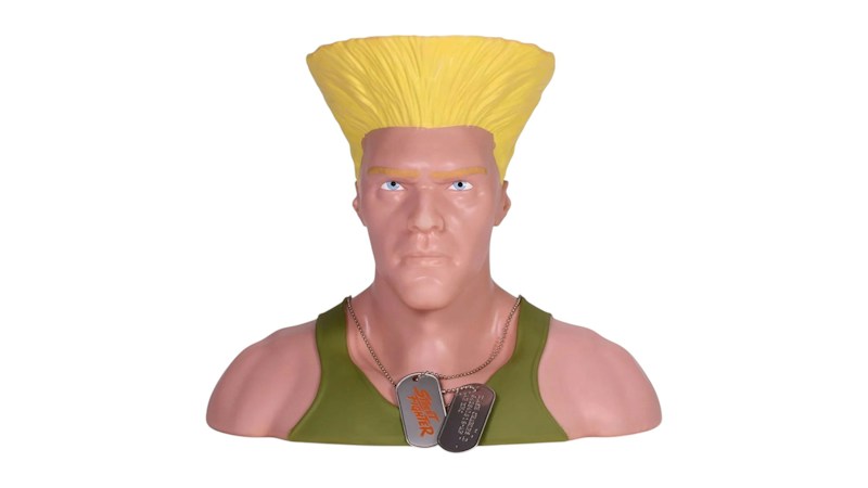 Street Fighter Guile Bust Popcorn Bucket