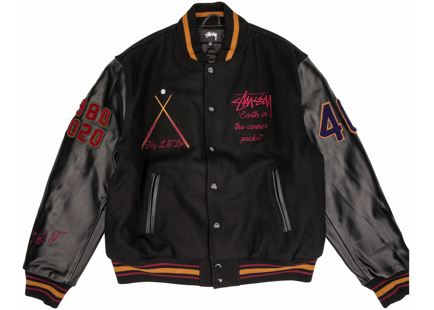 Stussy Tribe Varsity Ist Varsity Jacket Stussy 40th Anniversary