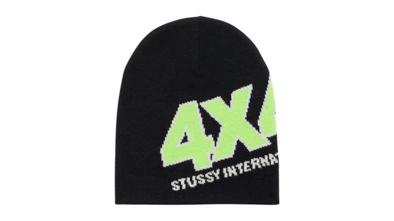 Stussy 4X4 Skullcap Beanie Black - SS26 - US