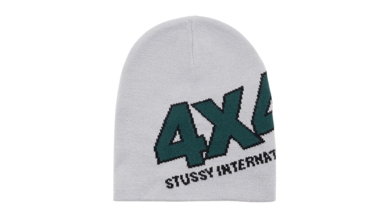 Stussy 4X4 Skullcap Beanie Grey - SS26 - US