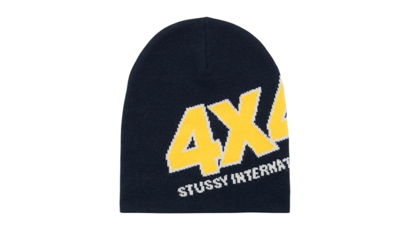 Stussy 4X4 Skullcap Beanie Navy - SS26 - US