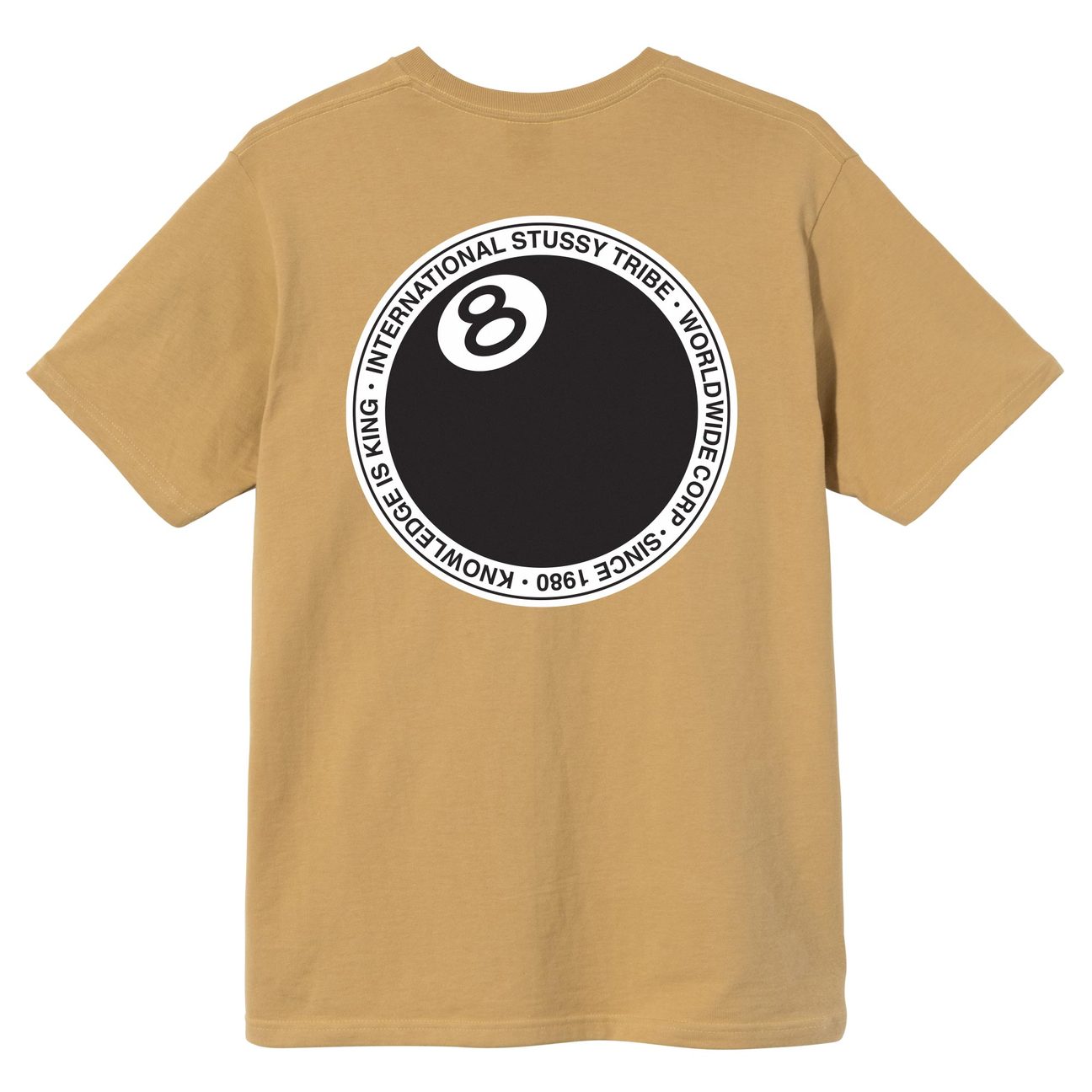 Stussy 8 Ball Dot T-shirt Khaki Men's - SS21 - US