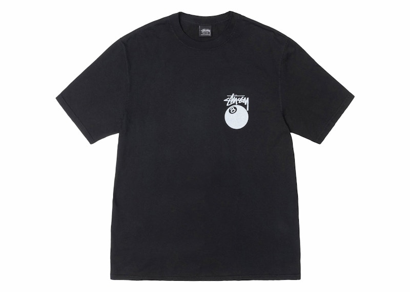 Stussy 8 Ball Pigment Dyed Tee Black メンズ - SS24 - JP