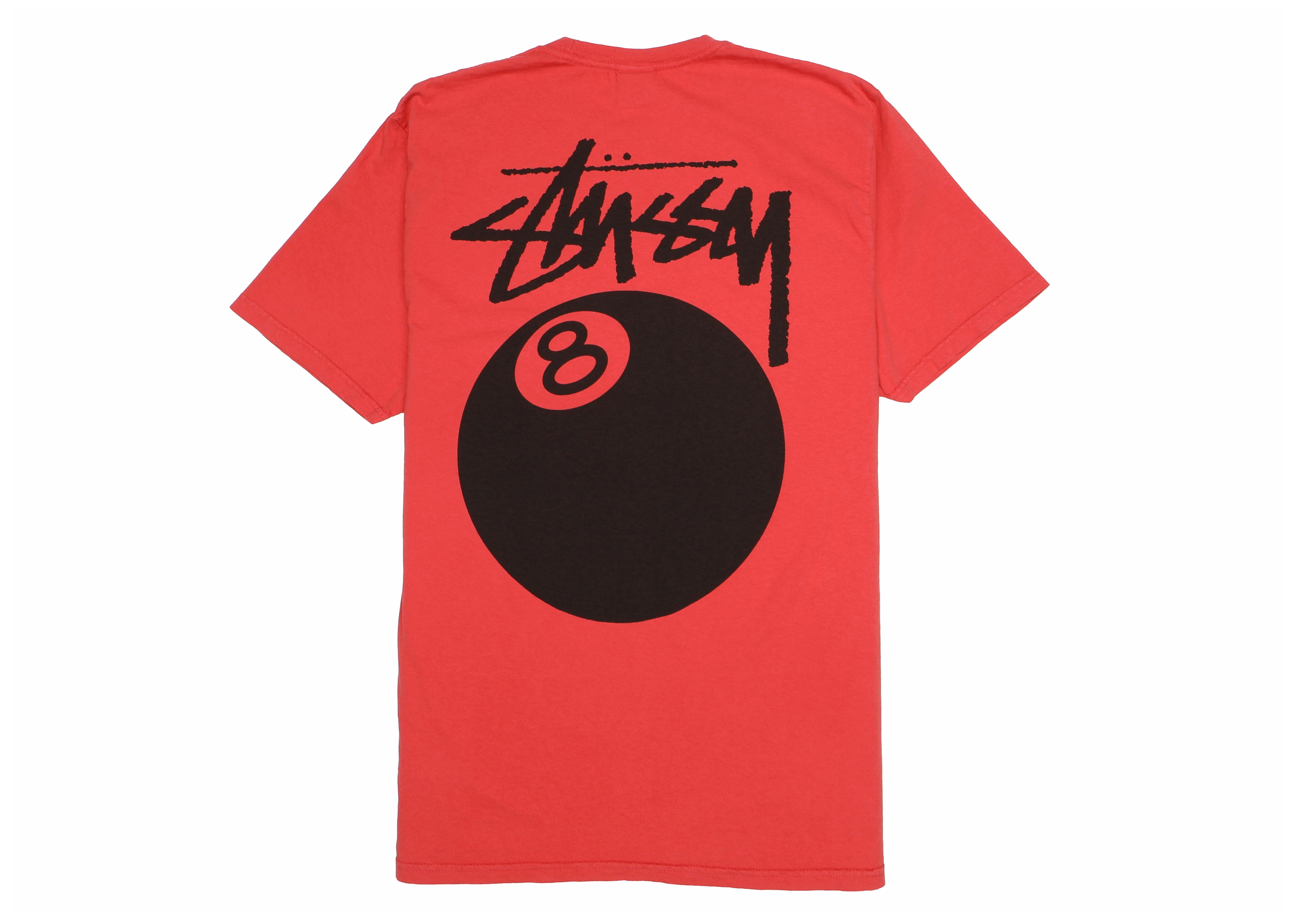 Stussy 8 Ball Pigment Dyed Tee Guava Men's - SS24 - US