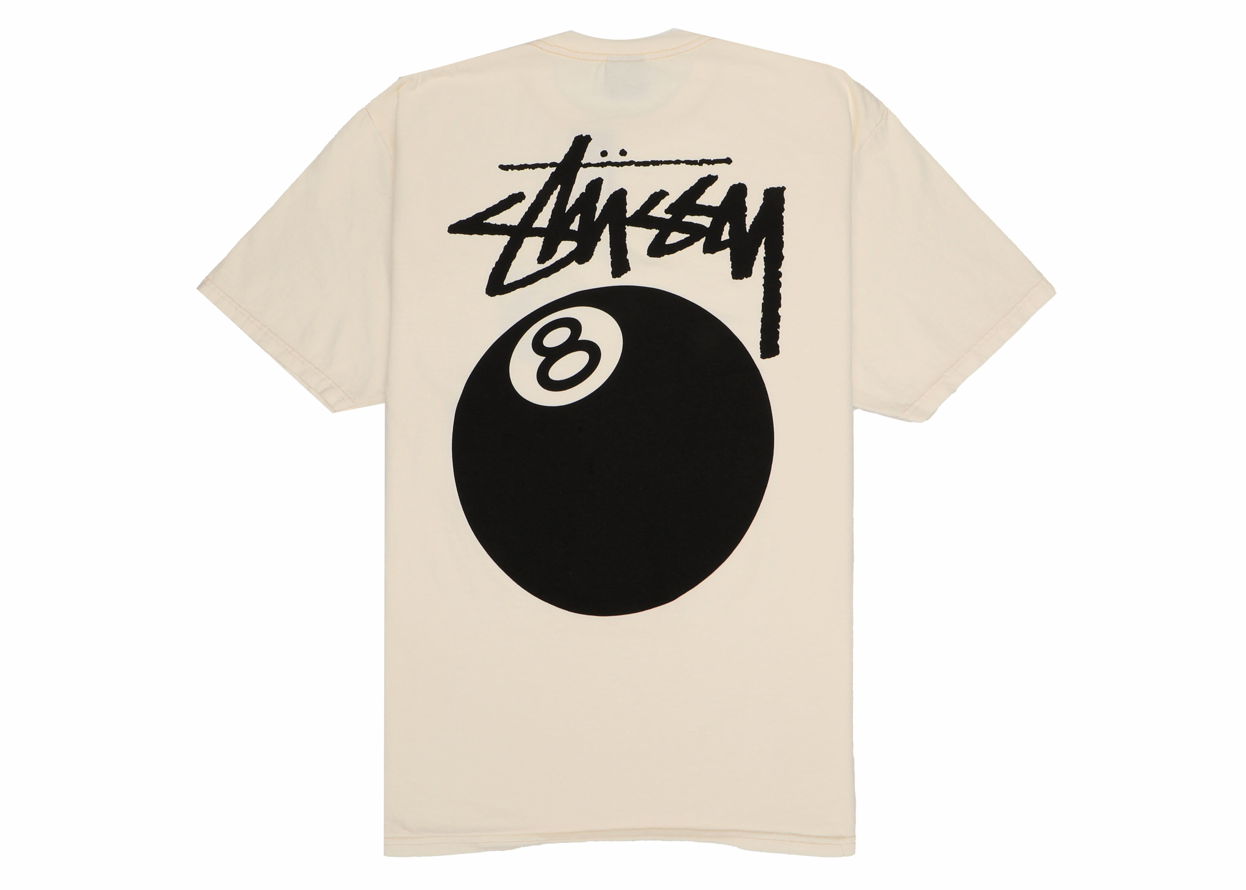 Stussy 8 Ball Pigment Dyed Tee Natural Men's - SS24 - US