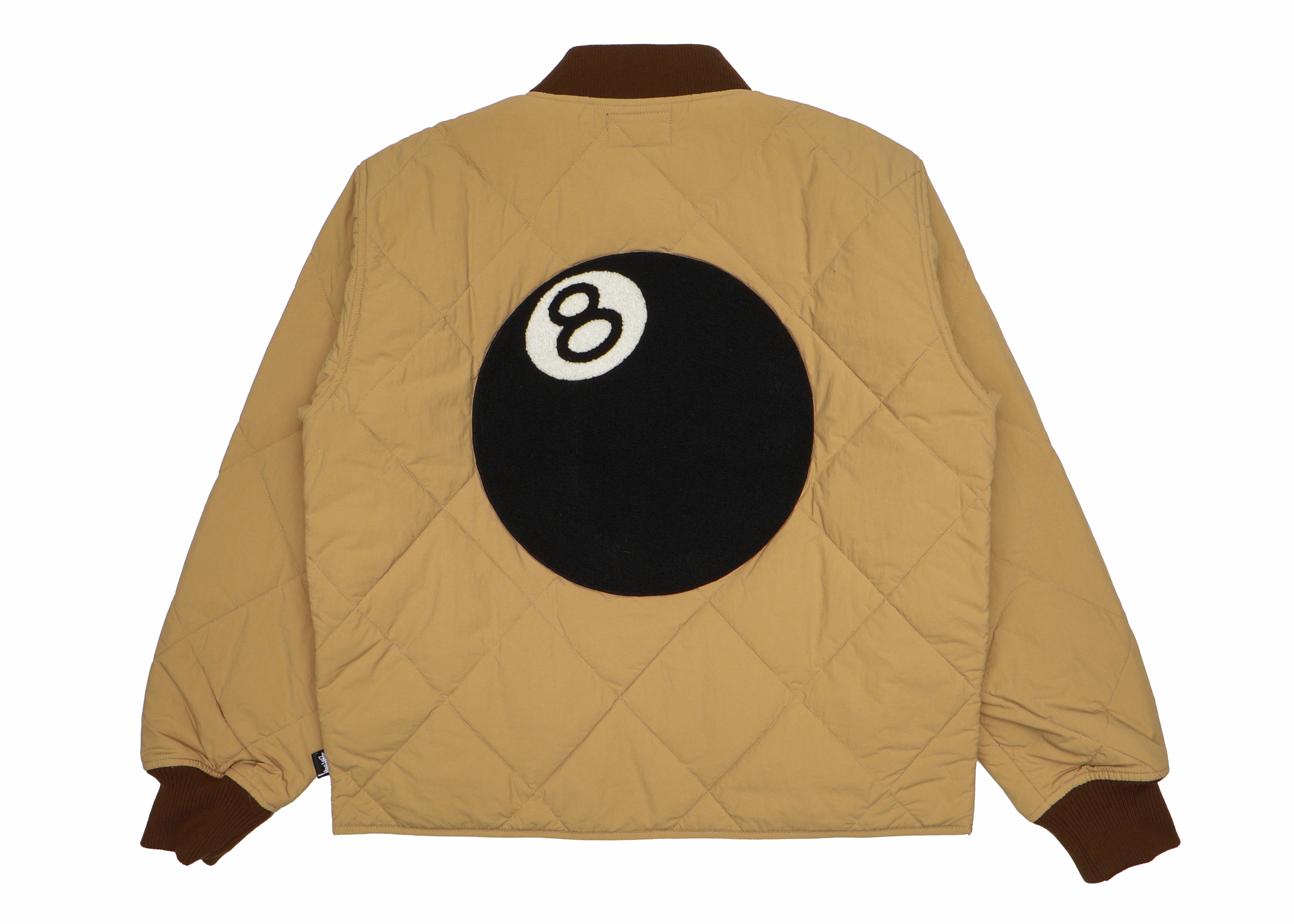 STUSSY 8 BALL QUILTED LINER JACKETファッション