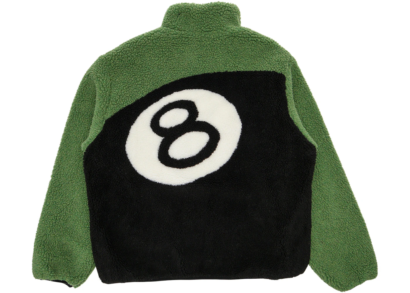 The Best Stussy Germany Store Finds for Winter & Fall Stussy 8 Ball Sherpa Jacket – Green