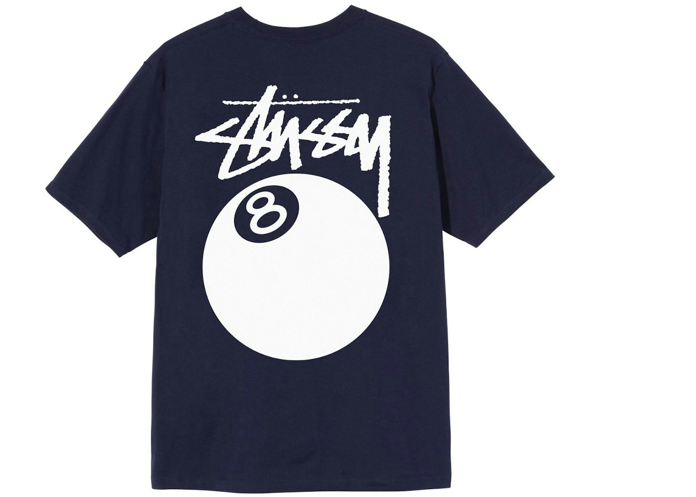 Stussy 8 Ball Tee Navy Ss21 Stussy 8 Ball Tee Navy Ss21