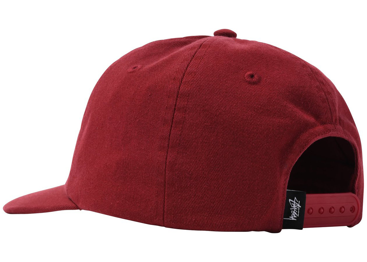 Stussy 93 Slick Crown Low Pro Cap Cardinal Men's - SS21 - US