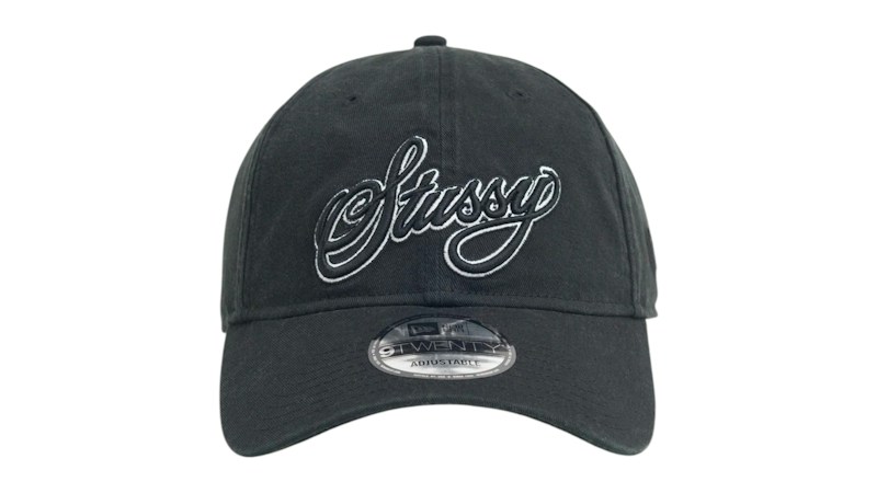 Stussy 9Twenty Gorra Cursiva Negra