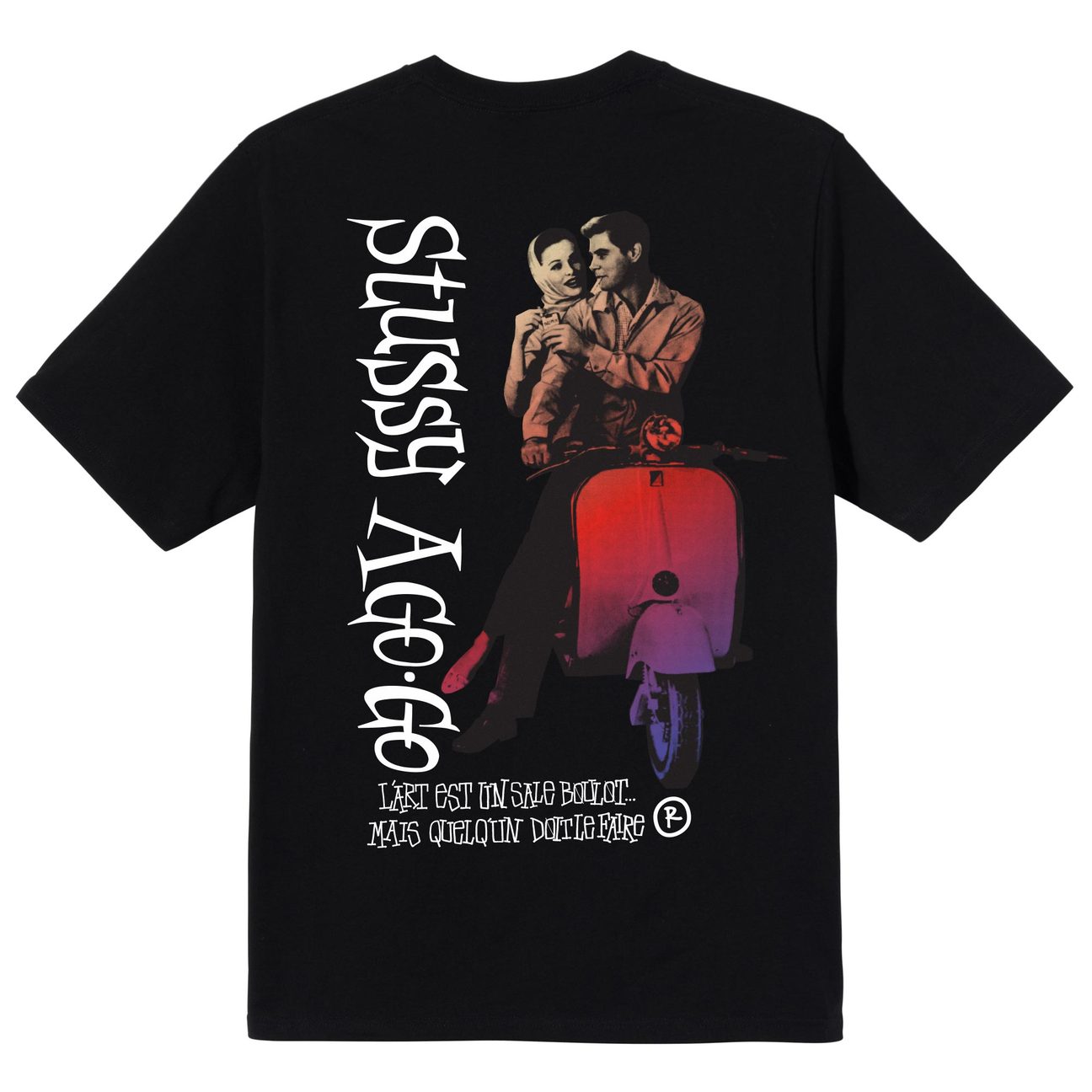 Stussy A Go Go T-shirt Black - SS21 メンズ - JP