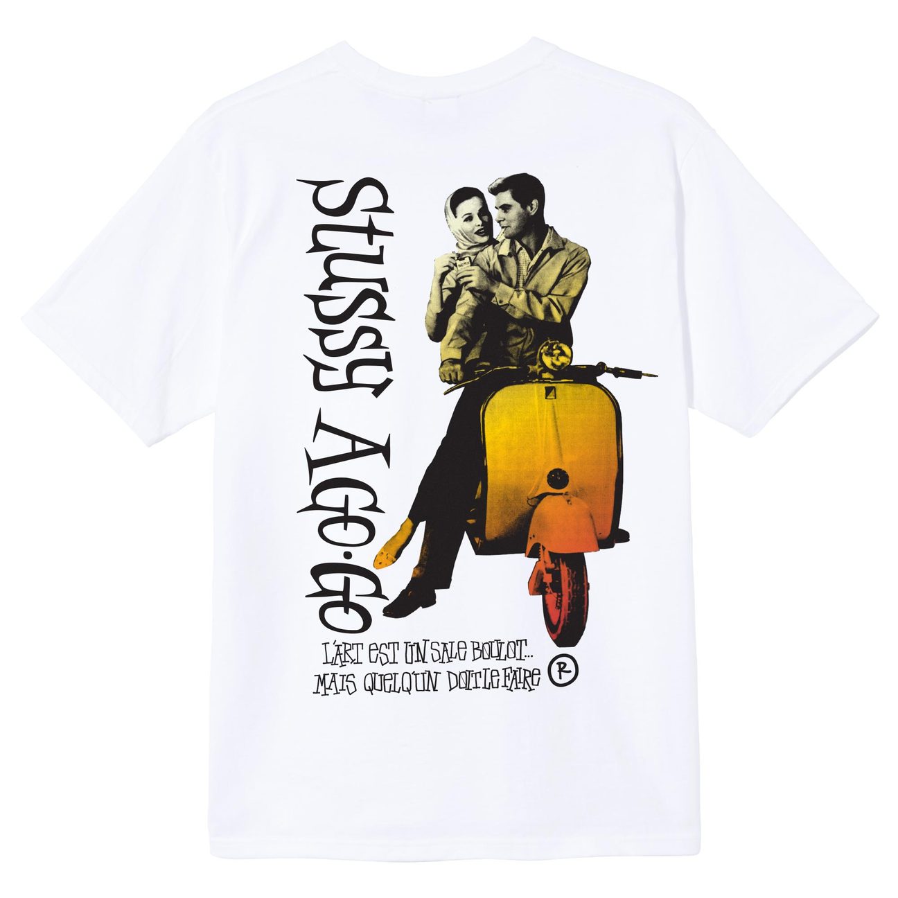 Stussy A Go Go T-shirt White - SS21 メンズ - JP