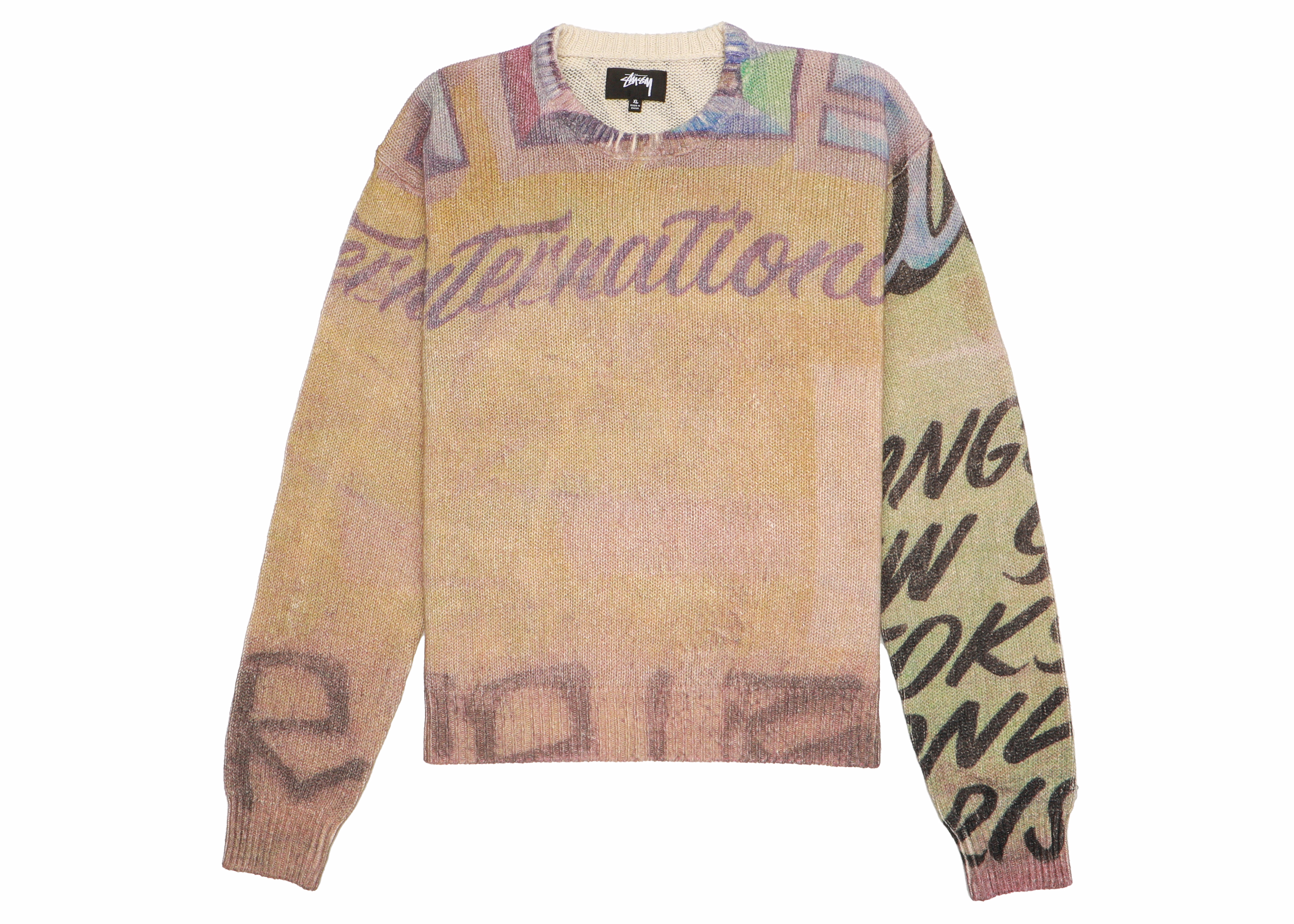 Stussy Alfonso Sweater Multicolor