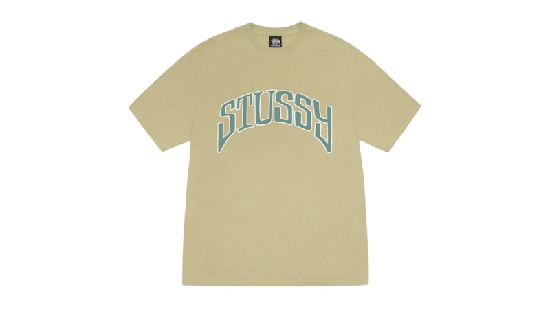 【STUSSY】ARCHED TEE PIGMENT DYED ステューシー Tシャツ Stussy Arched Pigment Dyed Tee Elm Men's - SS25 - US