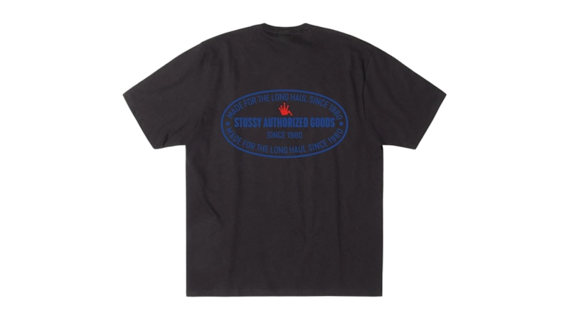 Stussy Authorized Tee Black Men's - FW25 - US