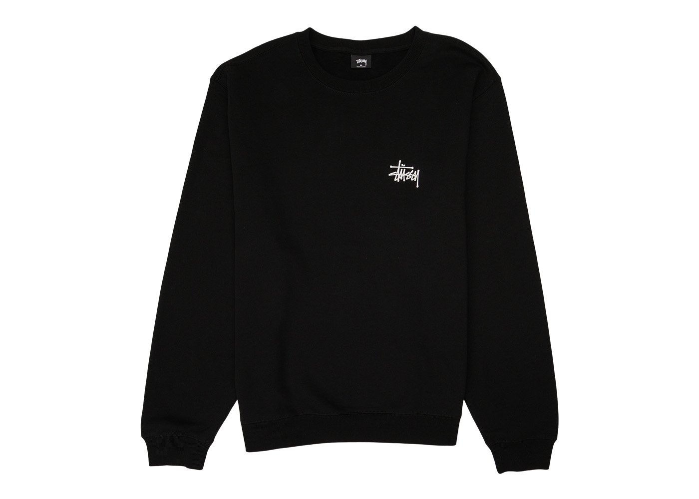 Stussy Basic Crew Black