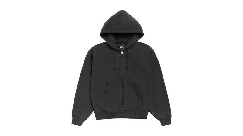 Stussy Basic Diamond Zip Hoodie Black メンズ - SS26 - JP