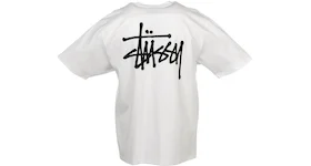 Camiseta Stussy Basic en blanco