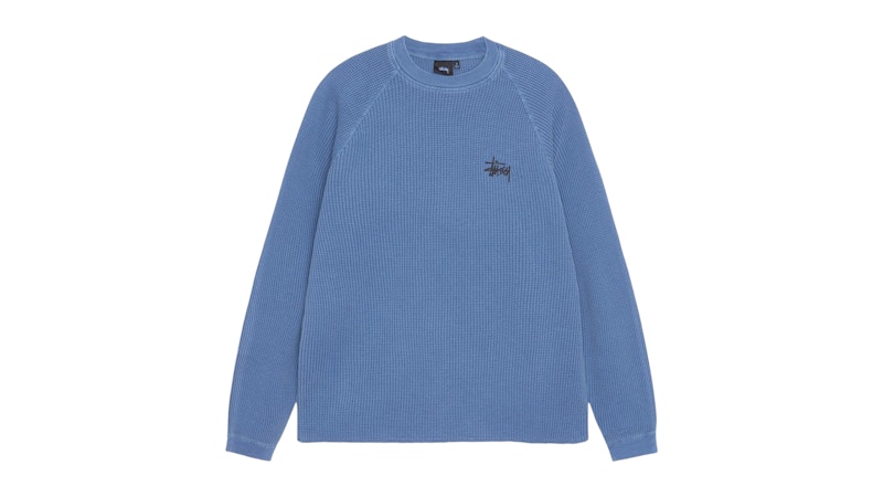 Stussy Basic Thermal Blue Men's - FW25 - US