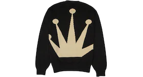 Stussy Bent Crown Knit Sweater Black