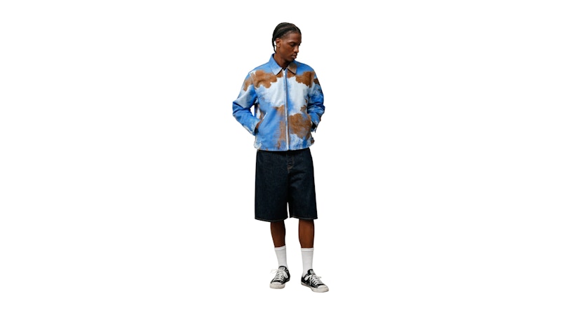Stussy Big Ol' Short Rinsed Indigo Men's - SS25 - GB