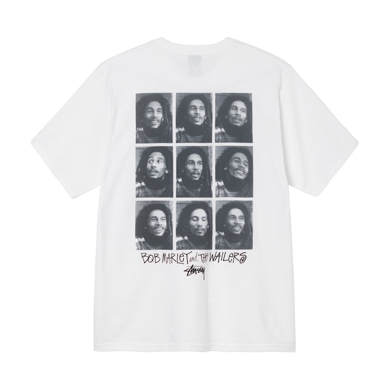 Stussy Bob Marley Frames Tee White