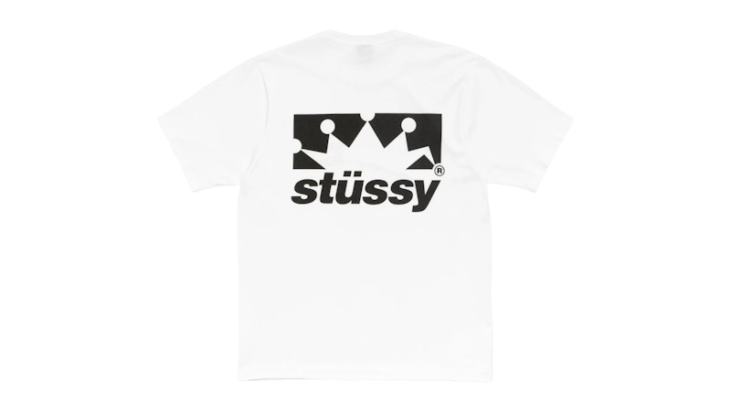 Stussy Box Crown Tee White Men's - SS26 - US