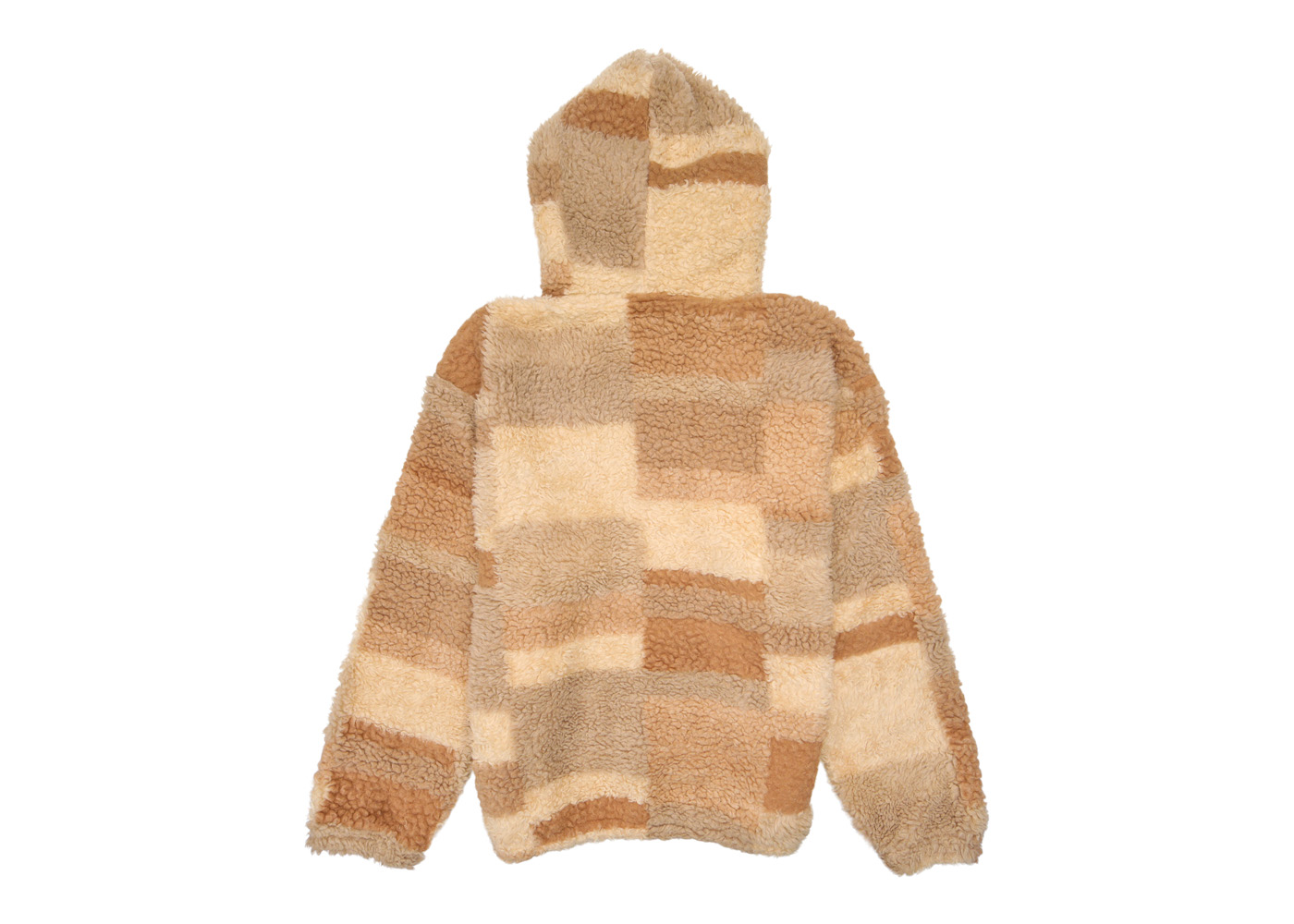 Stussy Bronson Sherpa Hoodie Khaki Men's - US