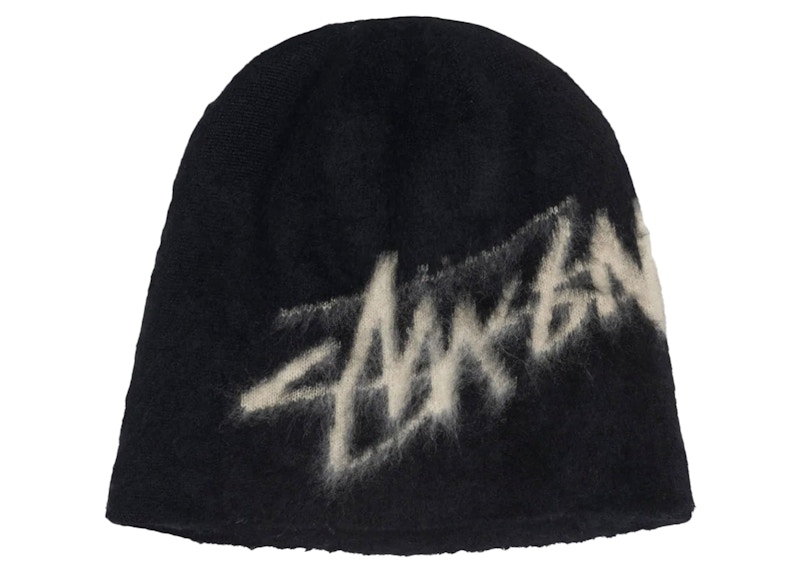 Stussy Brushed Out Stock Skullcap Black Men's - FW24 - US